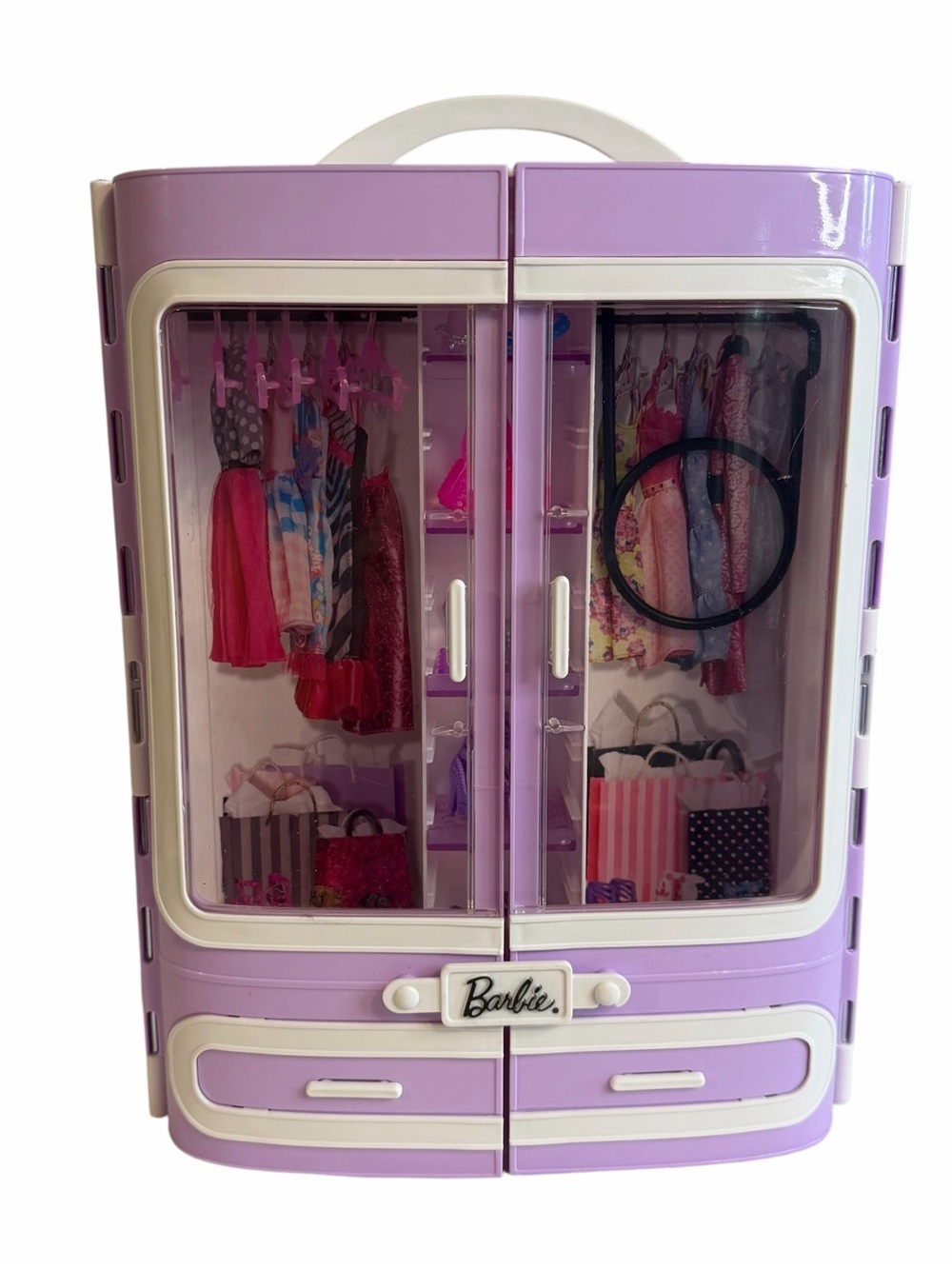 2015 Vintage Barbie Fashionistas Ultimate Portable Closet with Accessories